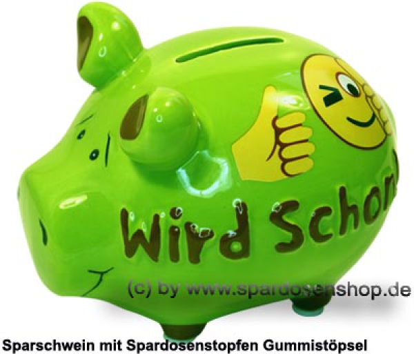 KKCG Sparschwein Wird Schon! A